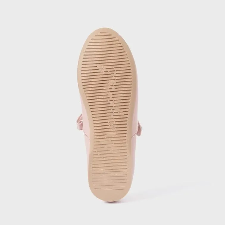 Mayoral Ballet Flats with double bow - Rosa/Pink