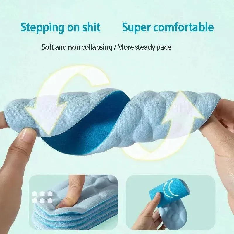 Memory Foam Insoles with Acupressure for Ultimate Foot Pain Relief and Comfort