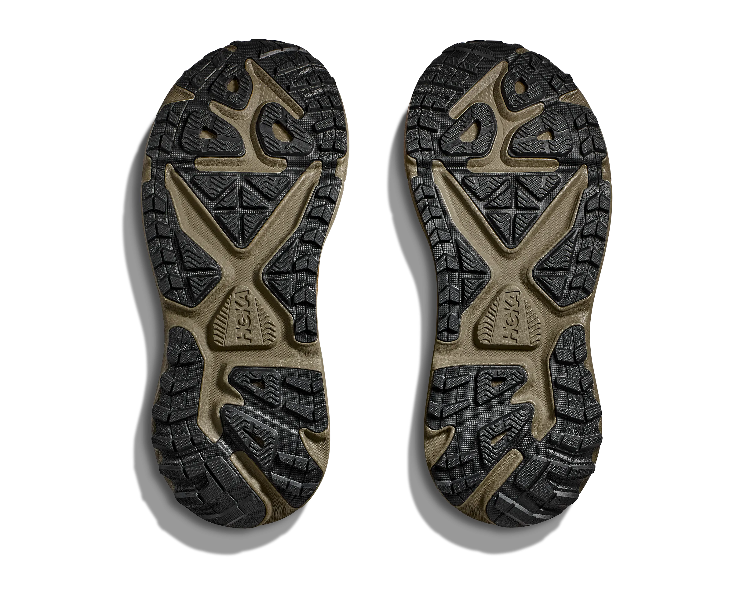 Men's Hoka Stinson 7 Color: Honey/ Antique Olive