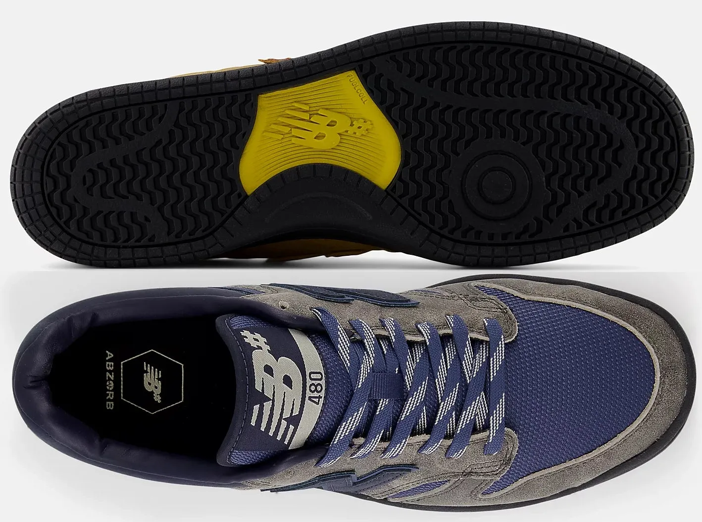 New Balance - Numeric 480 Shoes | Grey Navy