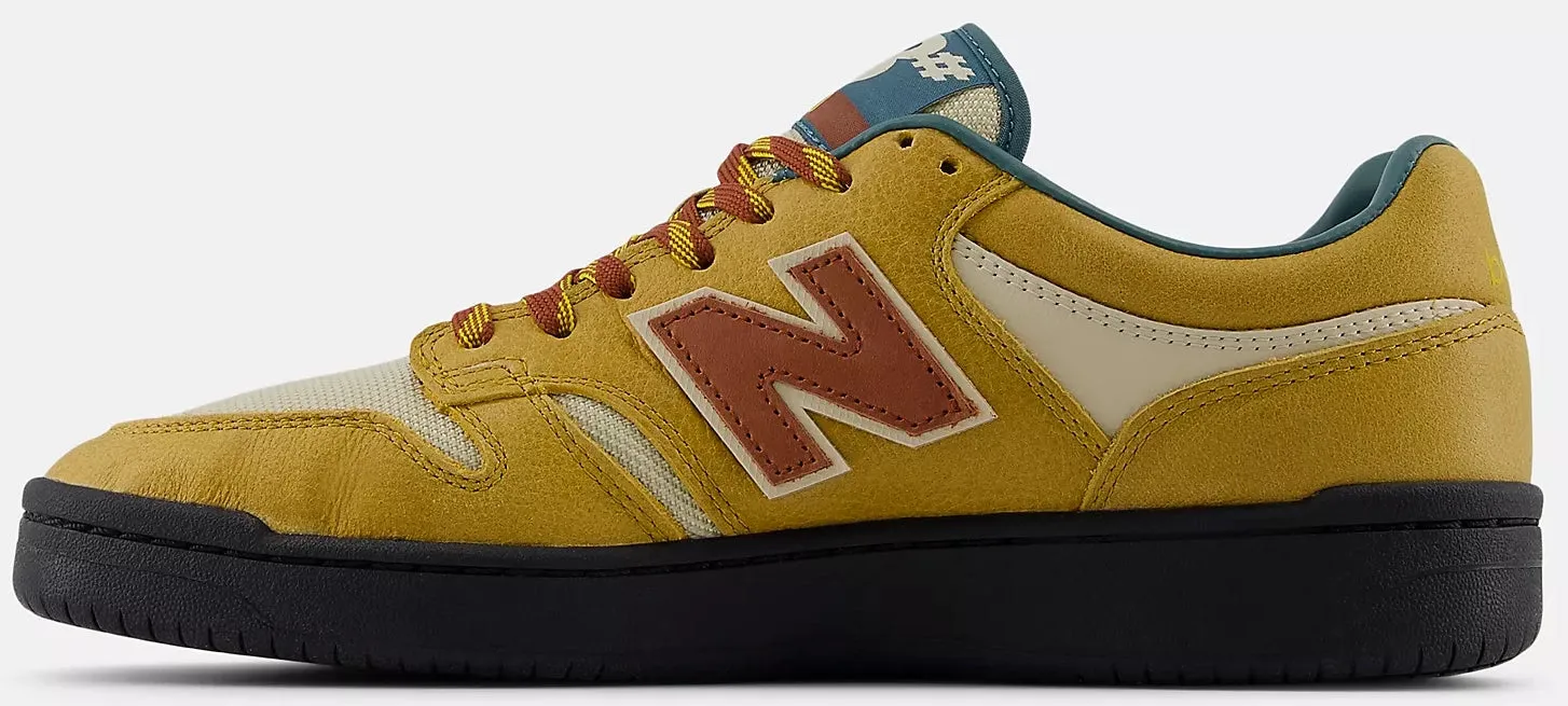 New Balance - Numeric 480 Shoes | Tan Burgundy