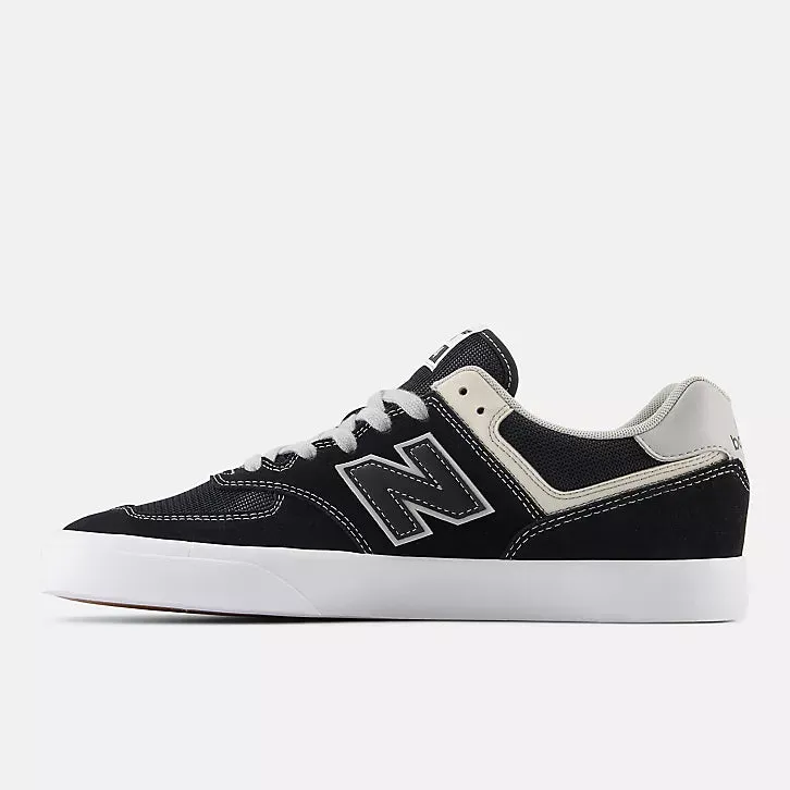 New Balance Numeric 574 Vulc Black/Grey Shoes