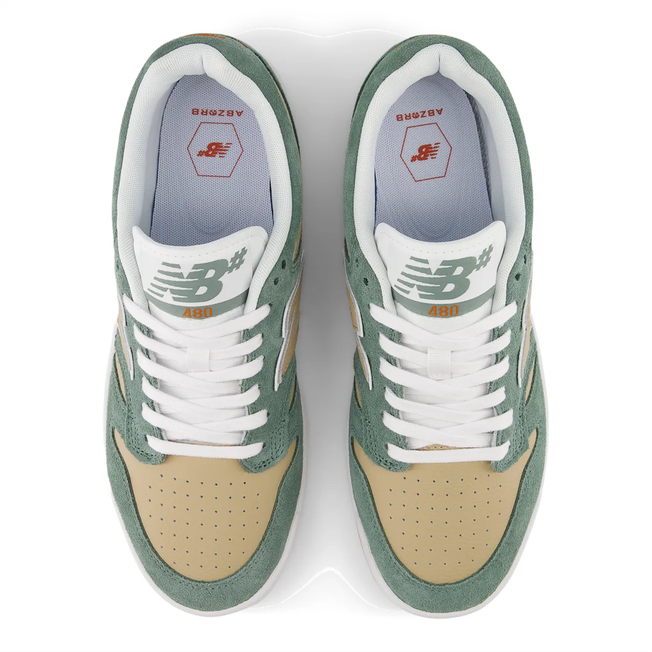 New Balance Numeric Men's 480 Juniper White Shoes