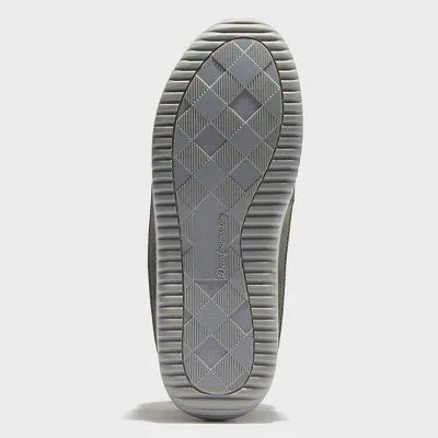 New - Dluxe By Dearfoams Women's Slip On Slippers Memory Foam Indoor/Outdoor
