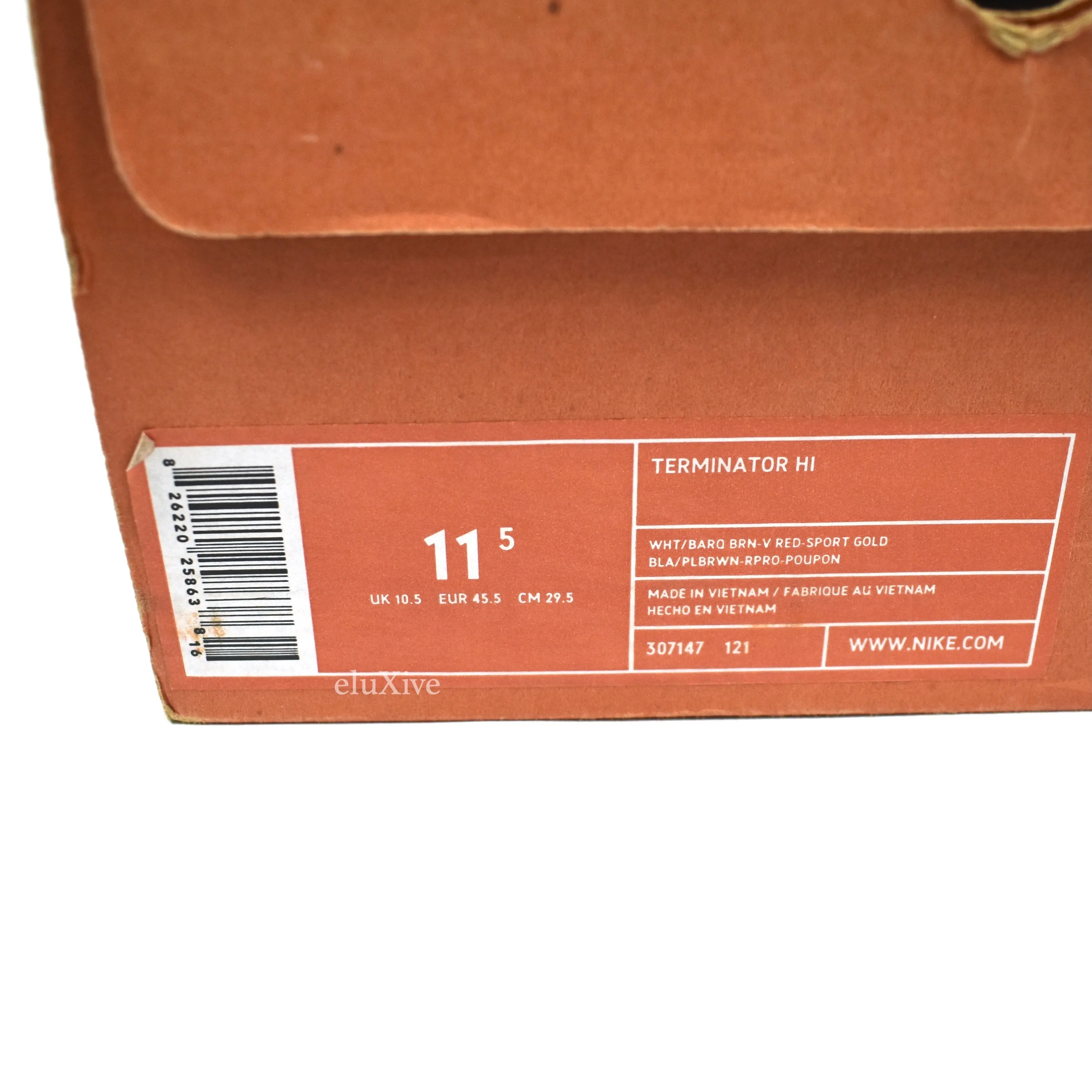 Nike - 2004 Terminator Hi (White/Baroque Brown)