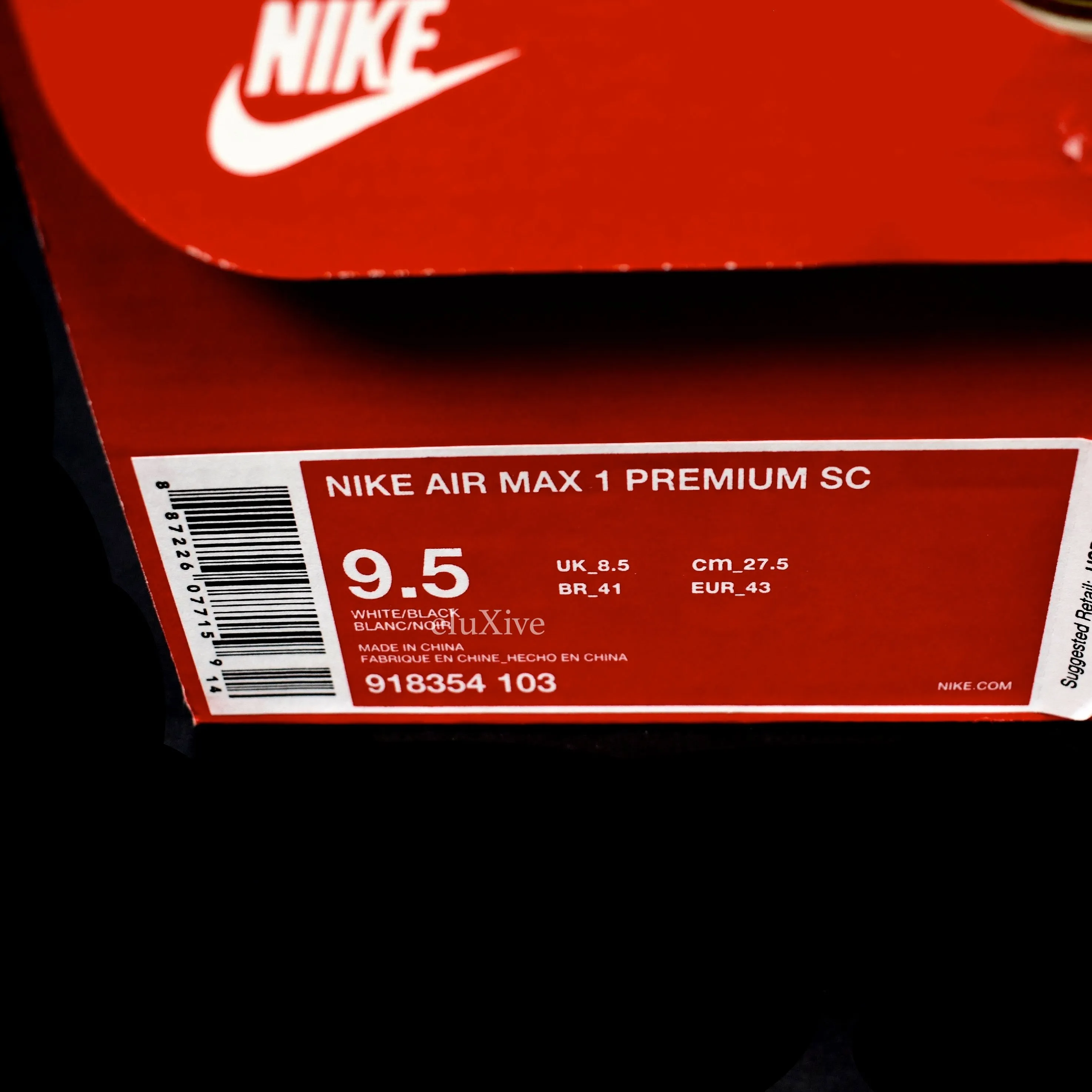 Nike - Air Max 1 Premium SC 'Black Jewel'