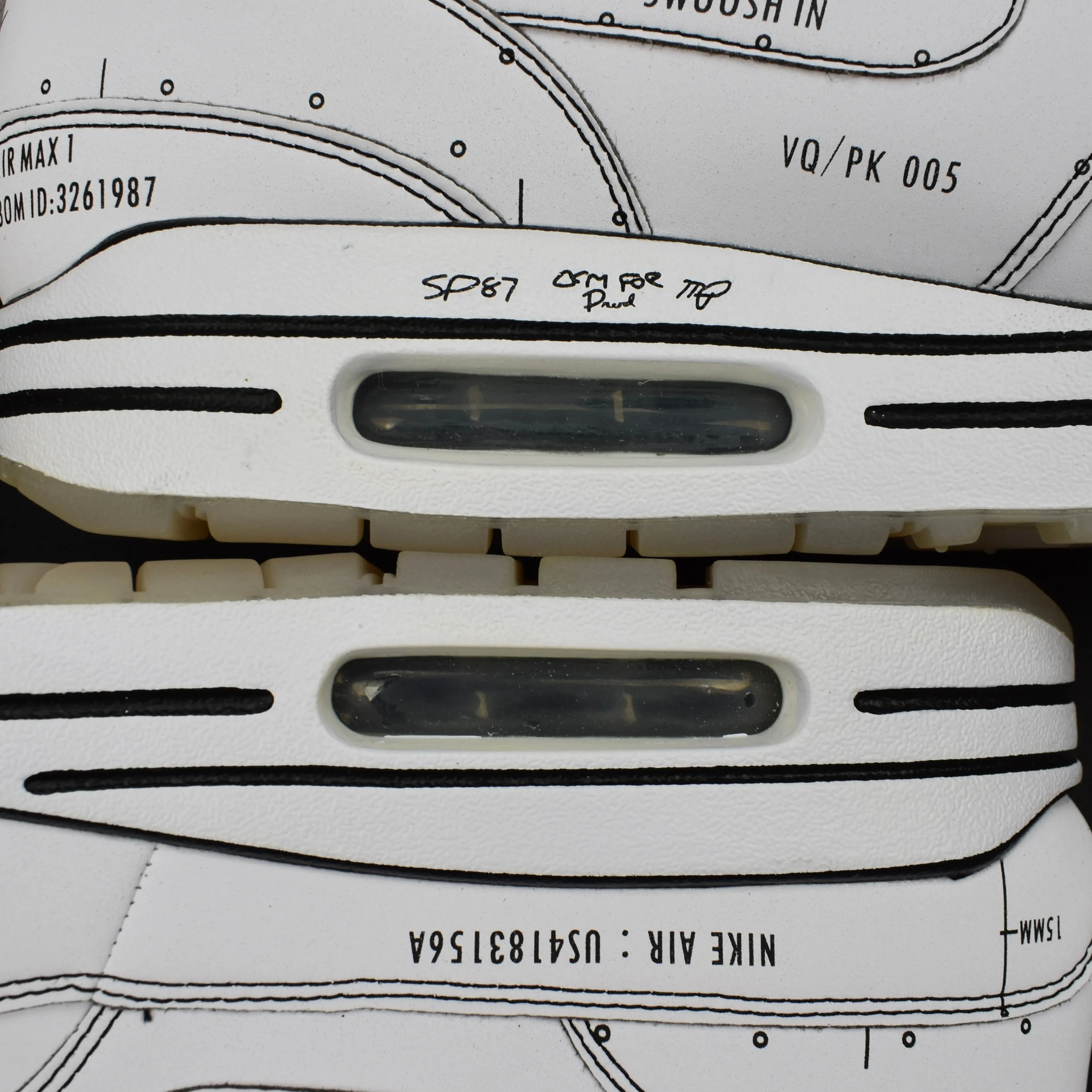 Nike - Air Max 1 Sketch to Shelf 'Schematic' (White)