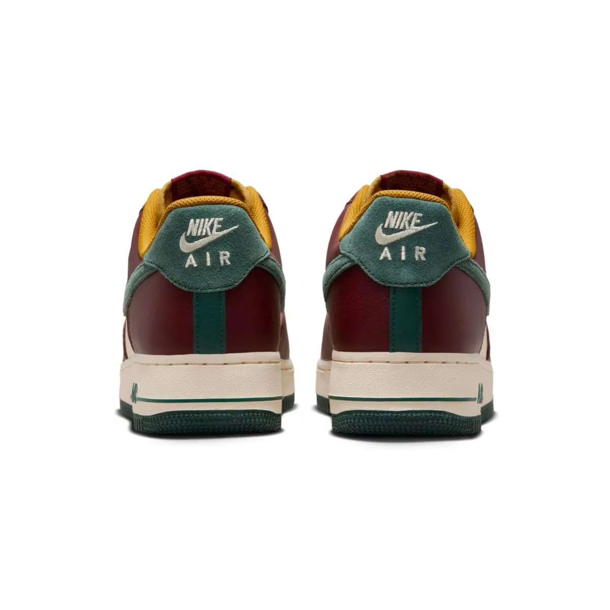 Nike Men's Air Force 1 '07 LV8 Coconut Milk/Dark Team Red/Bronzine/Vintage Green