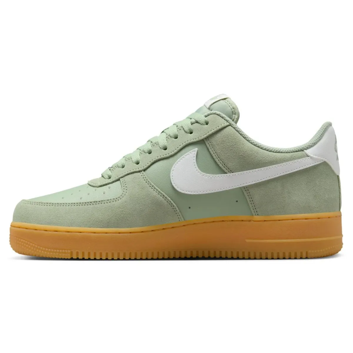 Nike Men's Air Force 1 '07 LV8 Jade Horizon/Gum Light Brown/Summit White