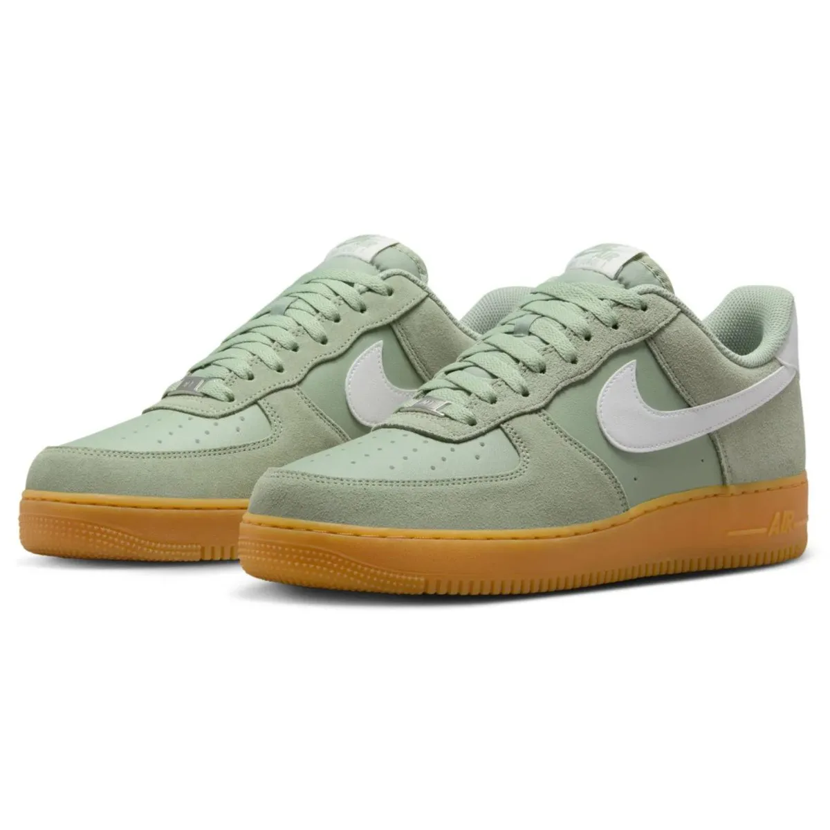 Nike Men's Air Force 1 '07 LV8 Jade Horizon/Gum Light Brown/Summit White