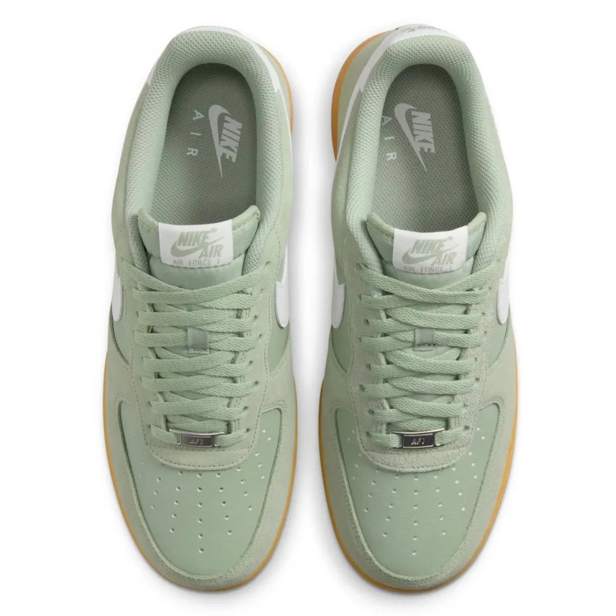 Nike Men's Air Force 1 '07 LV8 Jade Horizon/Gum Light Brown/Summit White