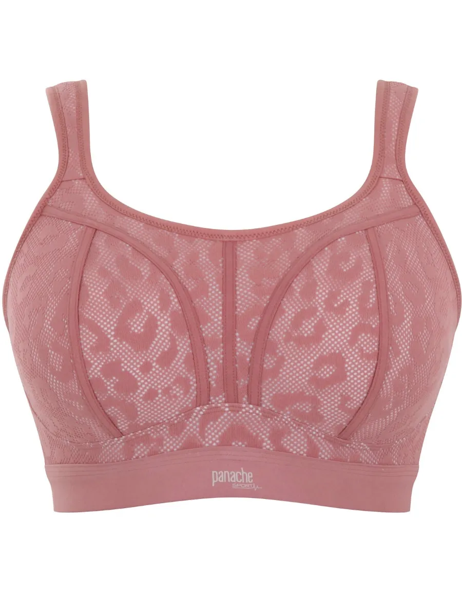 Non Wired Racerback Sports Bra - Sienna