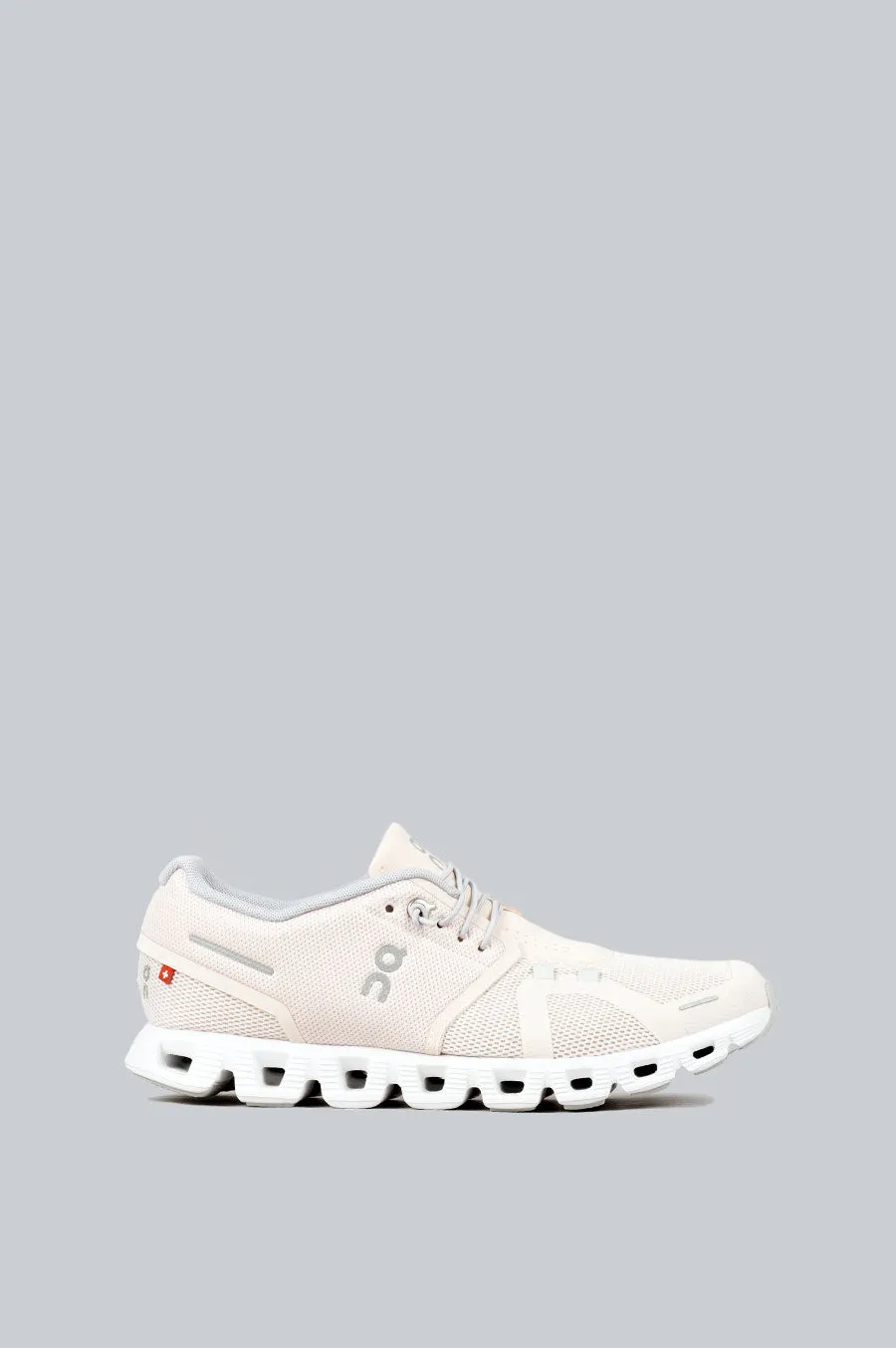 ON FOOTWEAR CLOUD 5 WOMEN'S SHELL WHITE