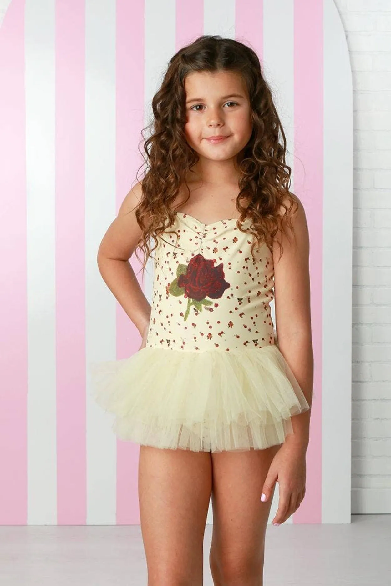 Ooh! La La! Couture Swim Belle One Piece Swimsuit in Lemonade