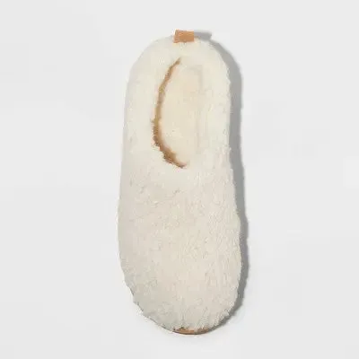 Open Box - Women's Mia Faux Shearling Clog Slippers - Auden Beige 11