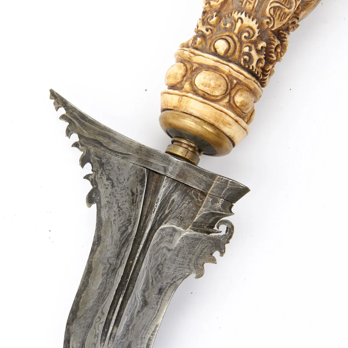 Original Indonesian Dutch East Indies Kris Dagger Circa 1850