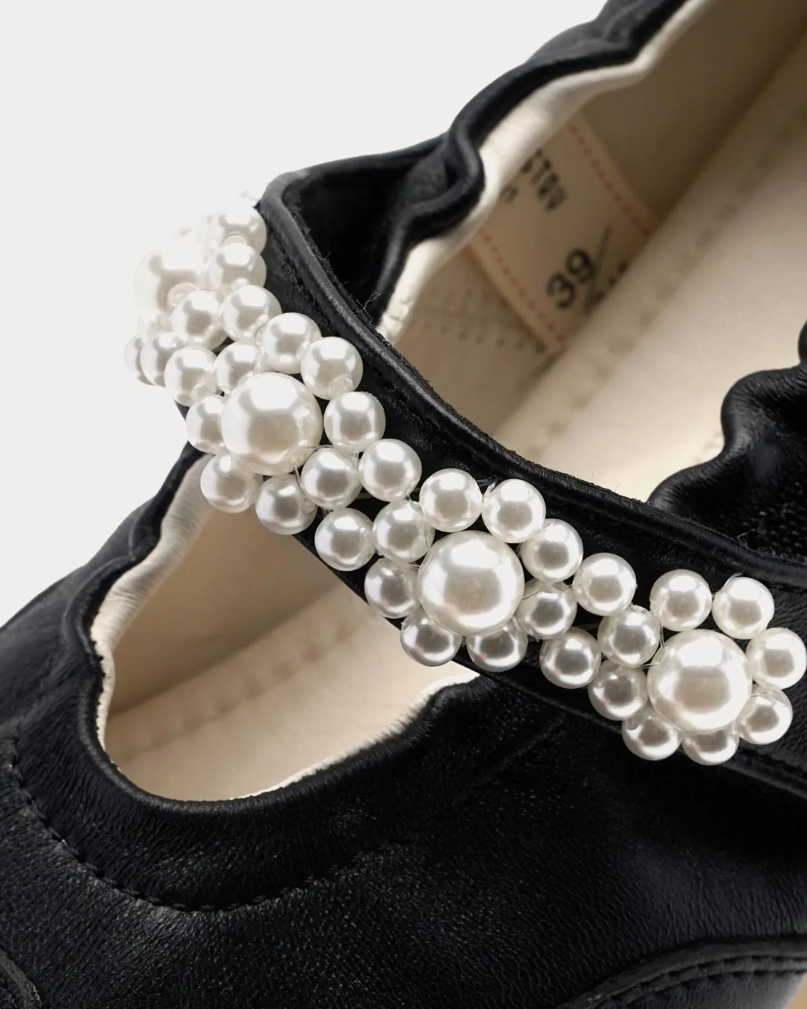 Pearl Mary Jane Runner Anthracite Slip On Sneakers