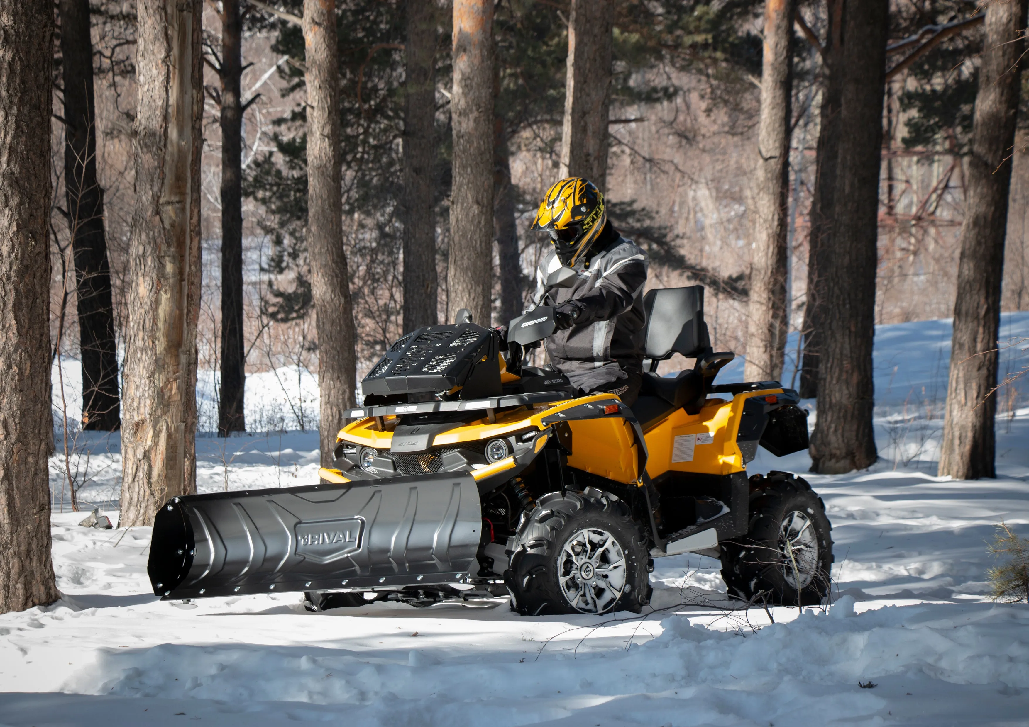 Polaris Scrambler 54" Blade Supreme High Lift Snowplow Kit