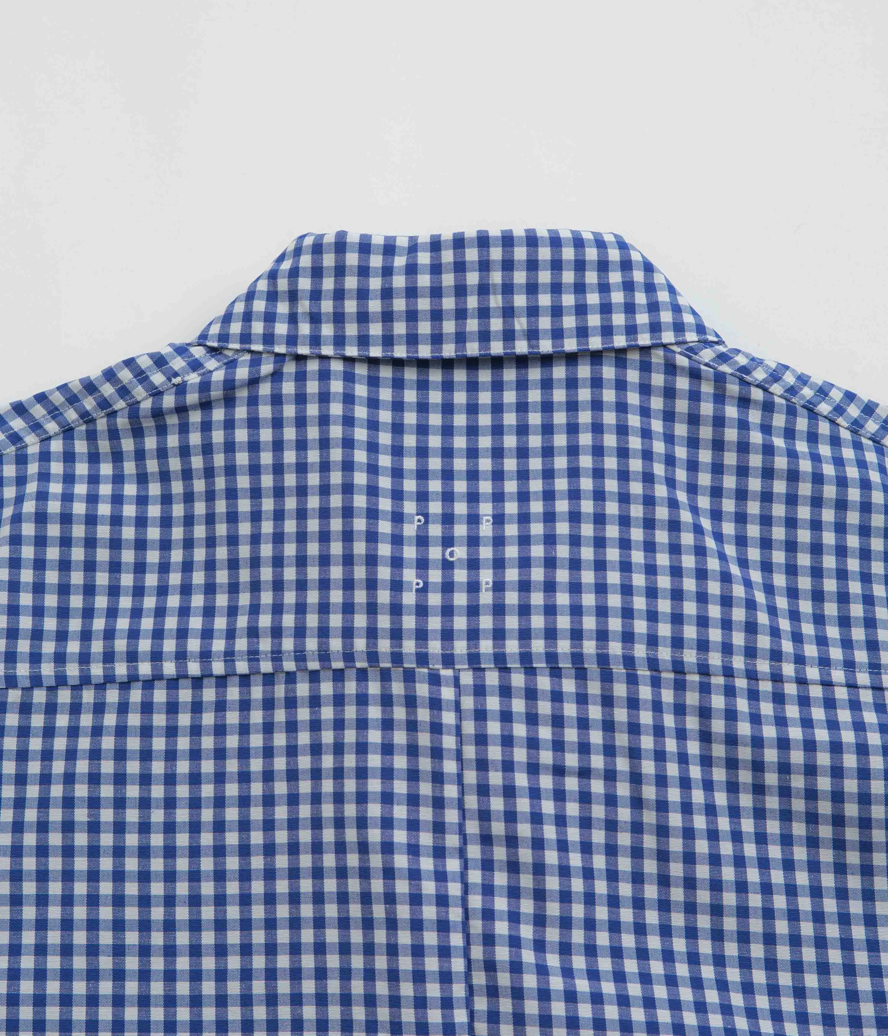 Pop Trading Company Checked Boxer Overshirt - Checked