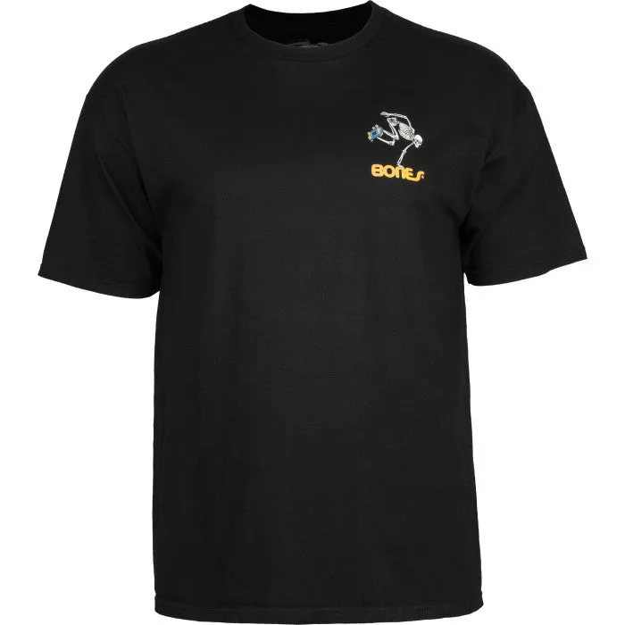 Powell Peralta Skateboarding Skeleton T-shirt - Black