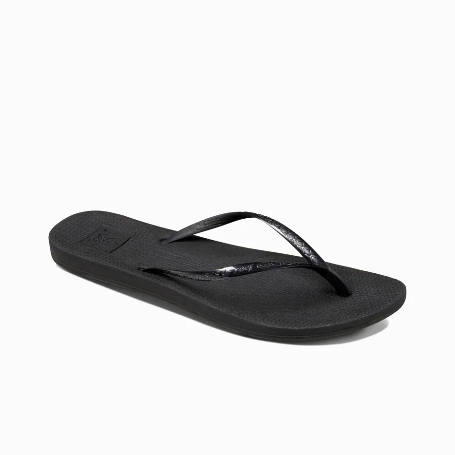 Reef Footwear Escape Lux Black Thongs