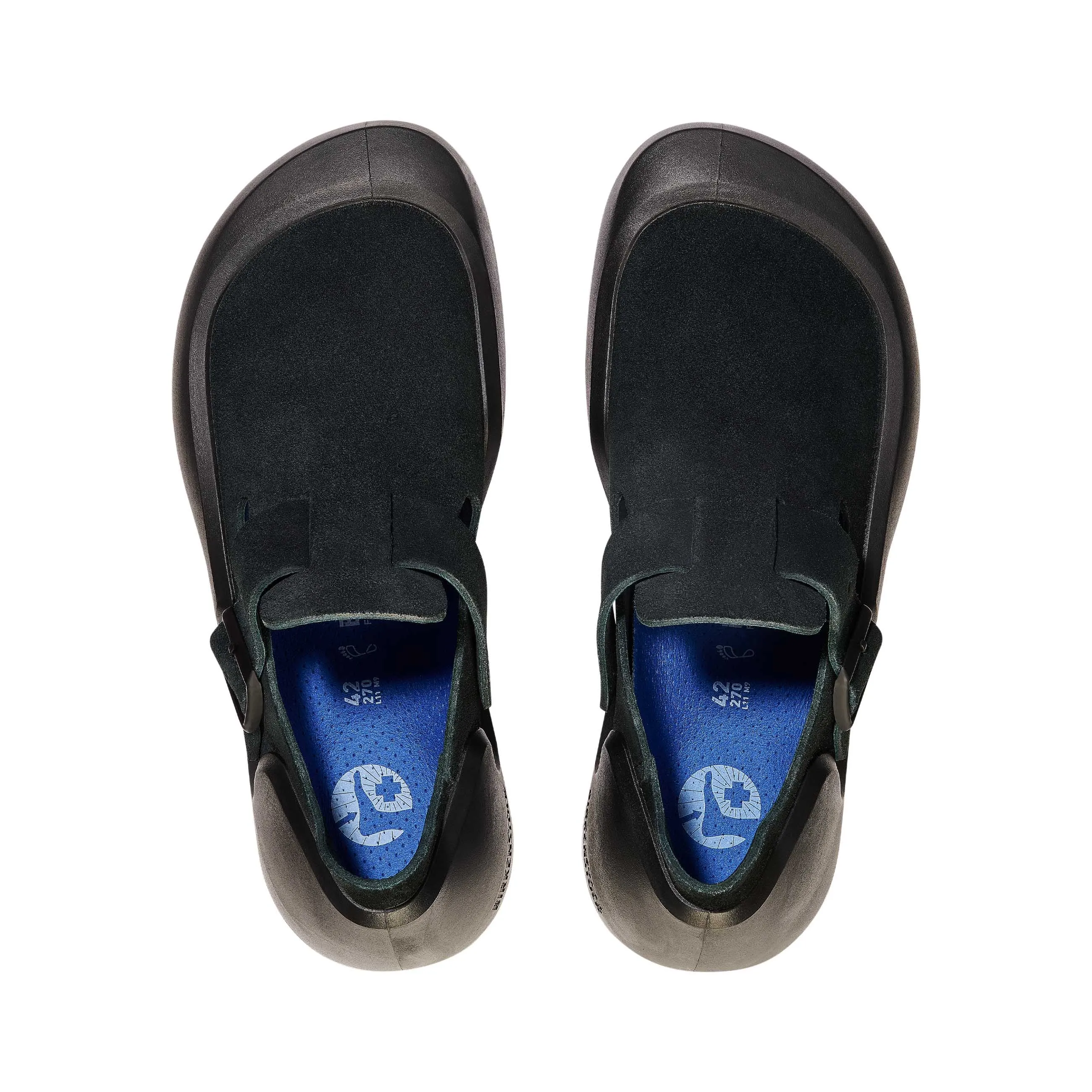 Reykjavik Black Nubuck Leather