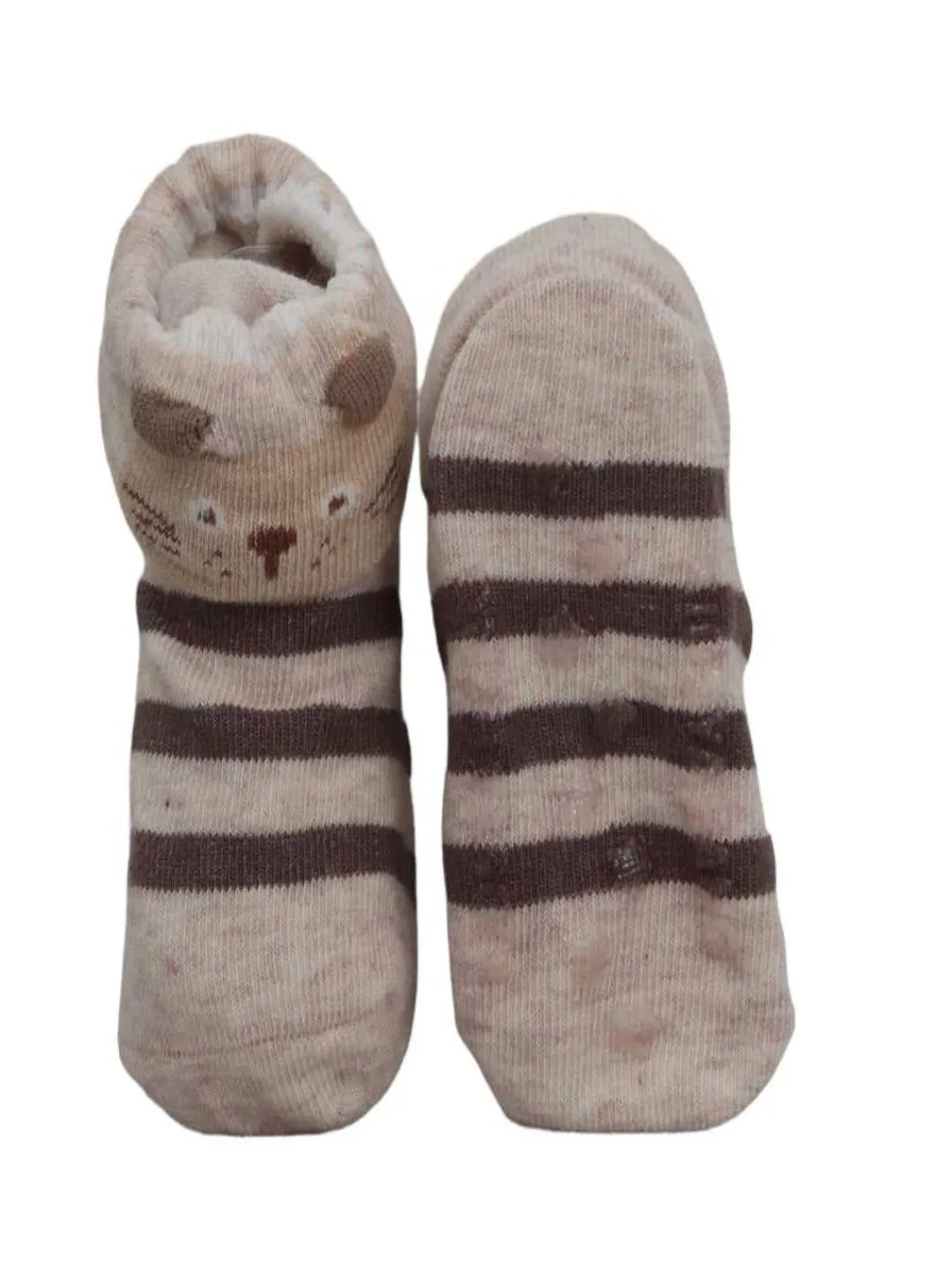 Tiny Explorers - Adorable Animal-Themed Anti-skid Socks for Baby Boys