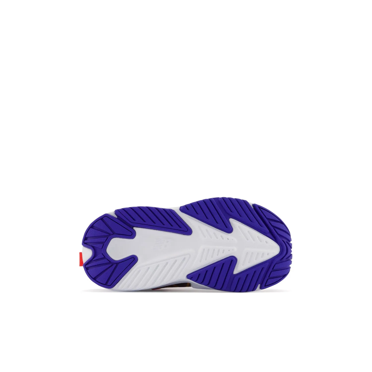 Toddler's New Balance Rave Run v2 Bungee Lace with Top Strap Color: Neo Flame with Lemonade & Moon Shadow