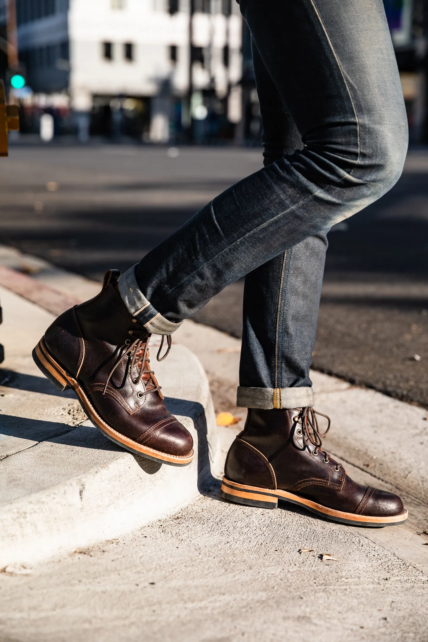 Tommy's Closet - Truman Boot Co. - Java Waxed Flesh Boot (Size 8.5)