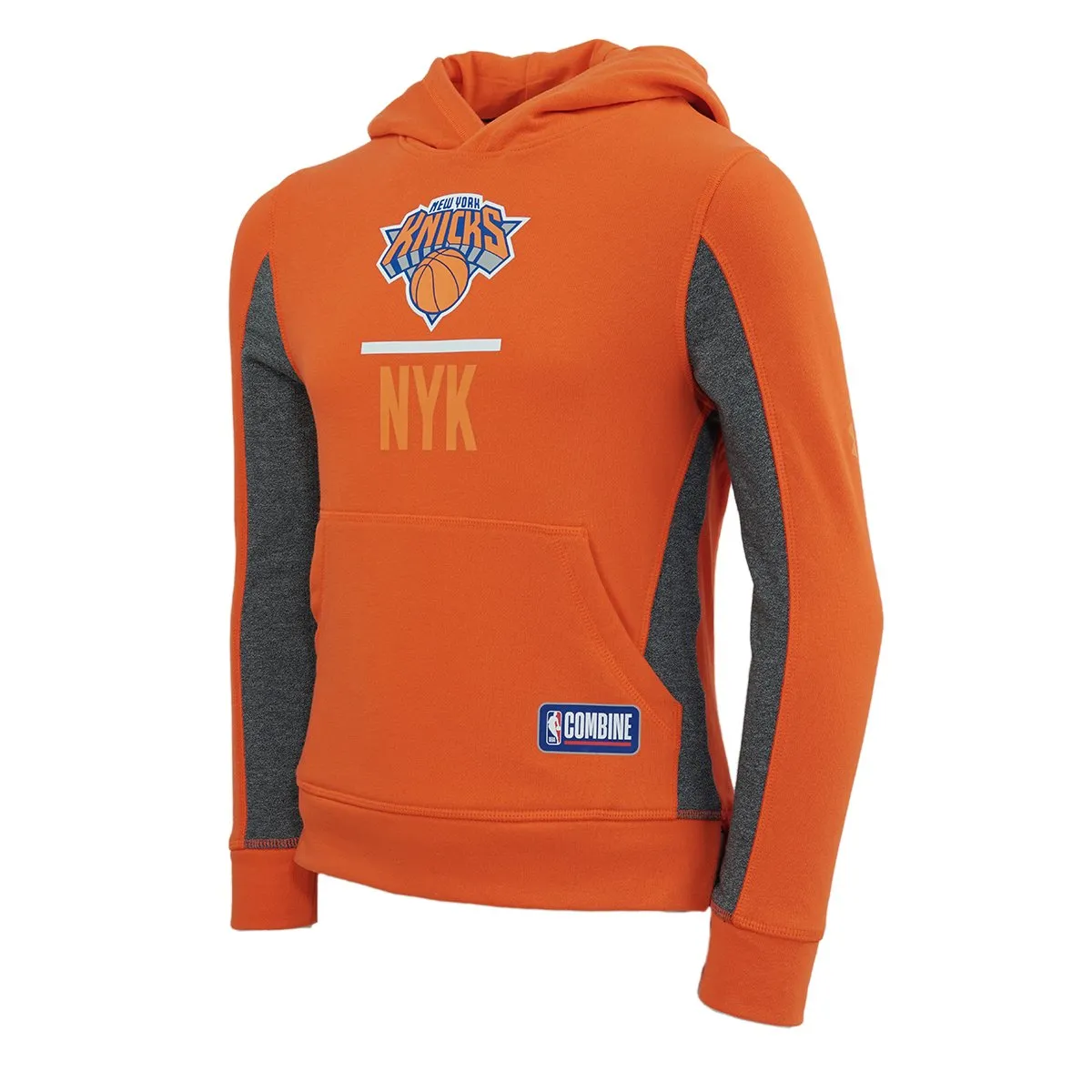 Under Armour Boy's NBA Combine Sweatshirt Knicks Orange M