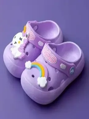 Unicorn Croc Inspired Slides By Liv and Mia