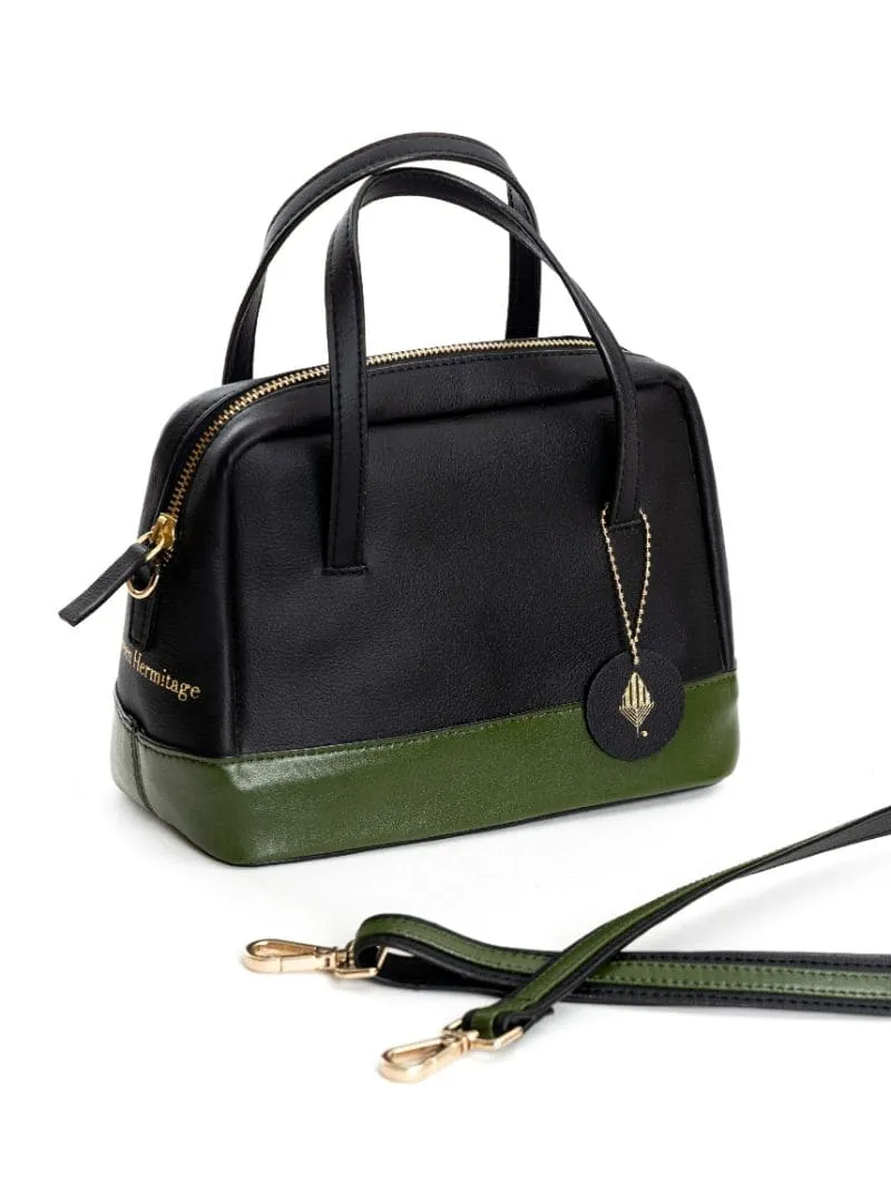 Vanadey - Black & Green Handbag