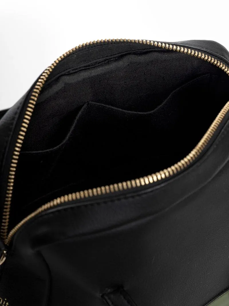 Vanadey - Black & Green Handbag
