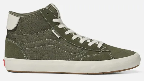 Vans The Lizzie Skate Shoe in Quilted Grape Leaf