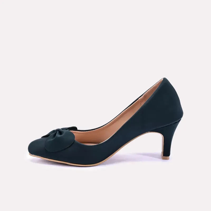 Verity Green Fancy Court Shoes 0431153