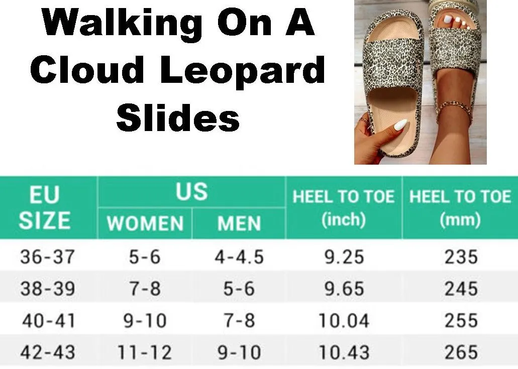 Walking On A Cloud Leopard Pillow Slide