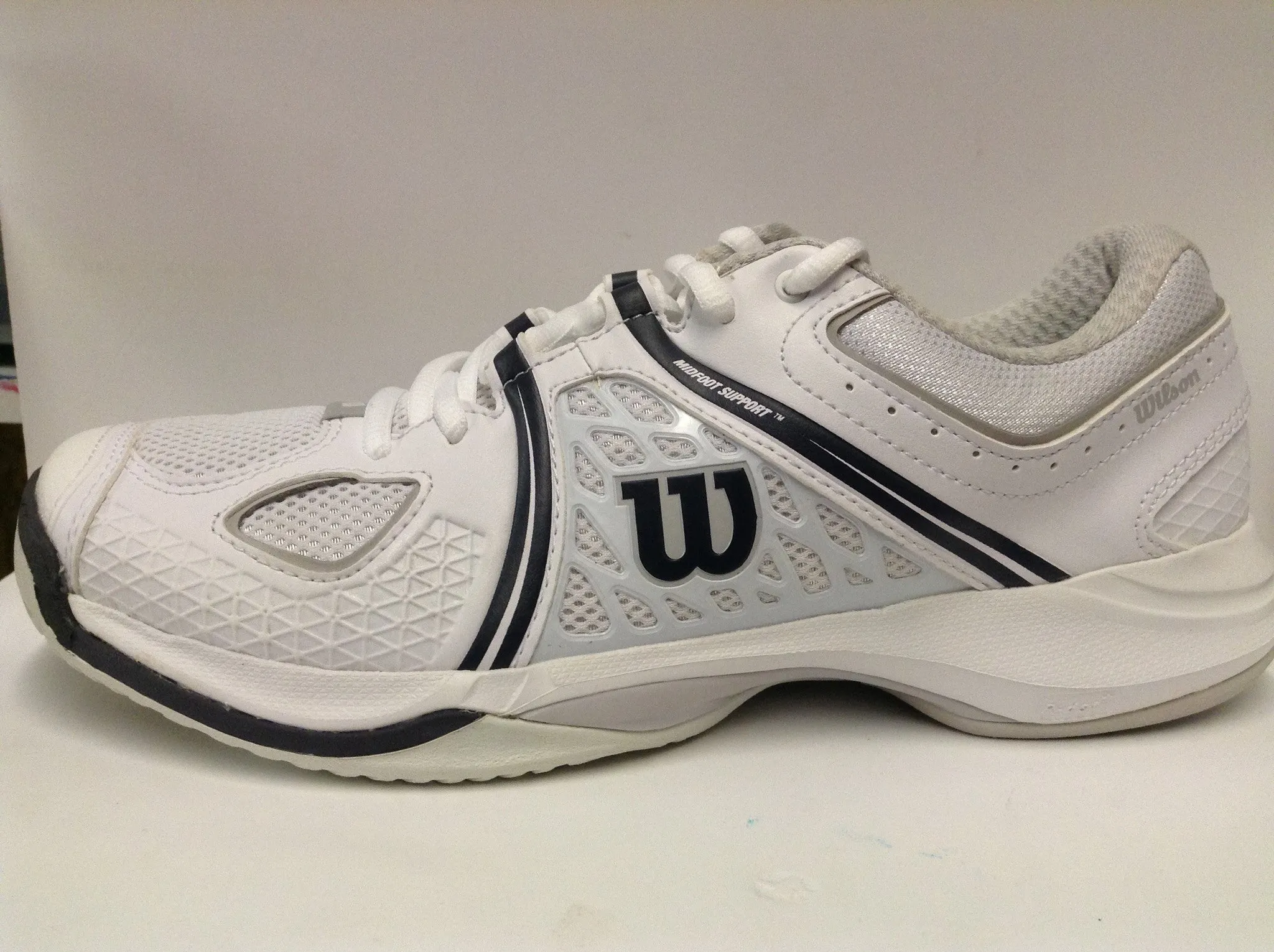 Wilson Nvision - White/grey/black - Men's tennis