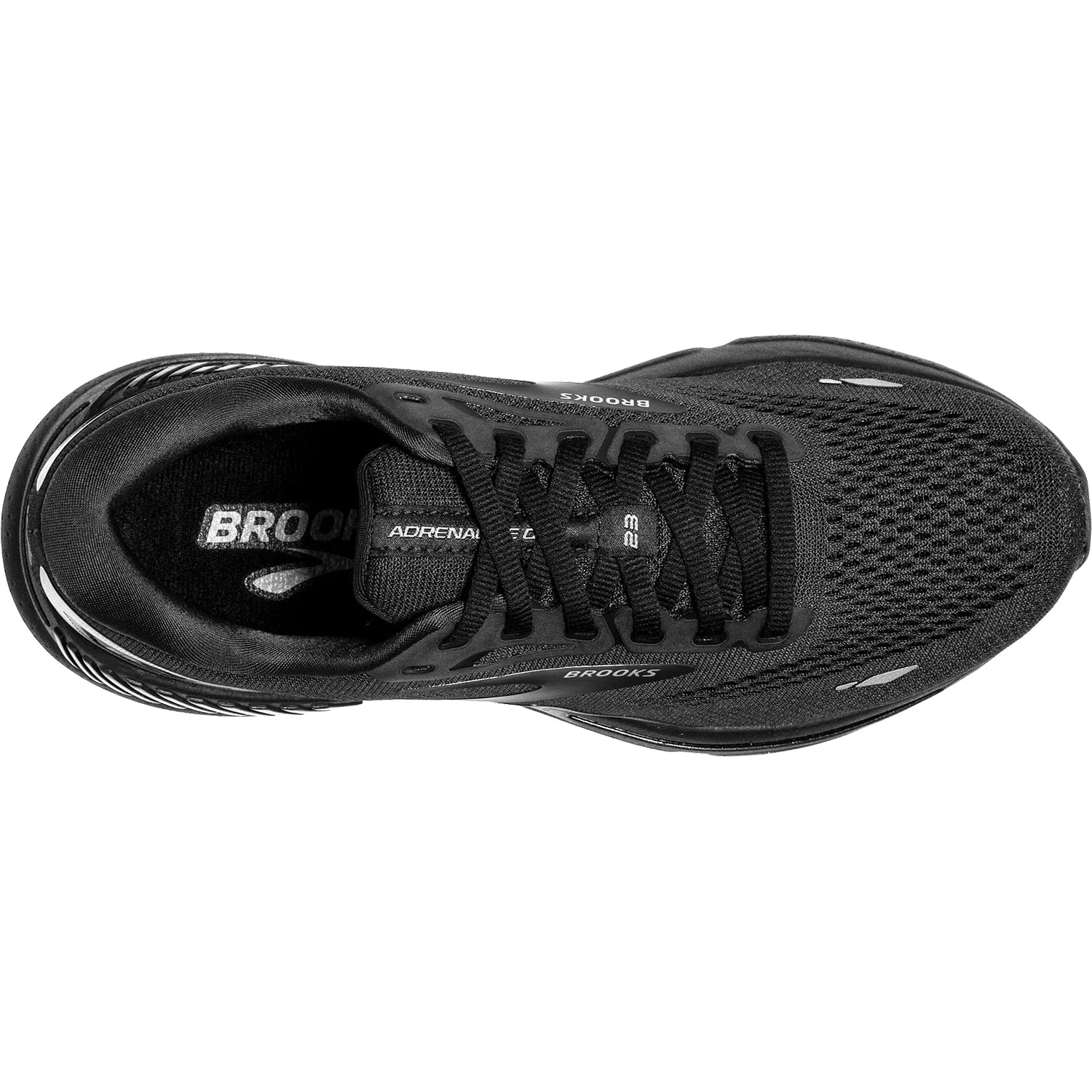 Women's Brooks Adrenaline GTS 23 Black/Ebony Mesh