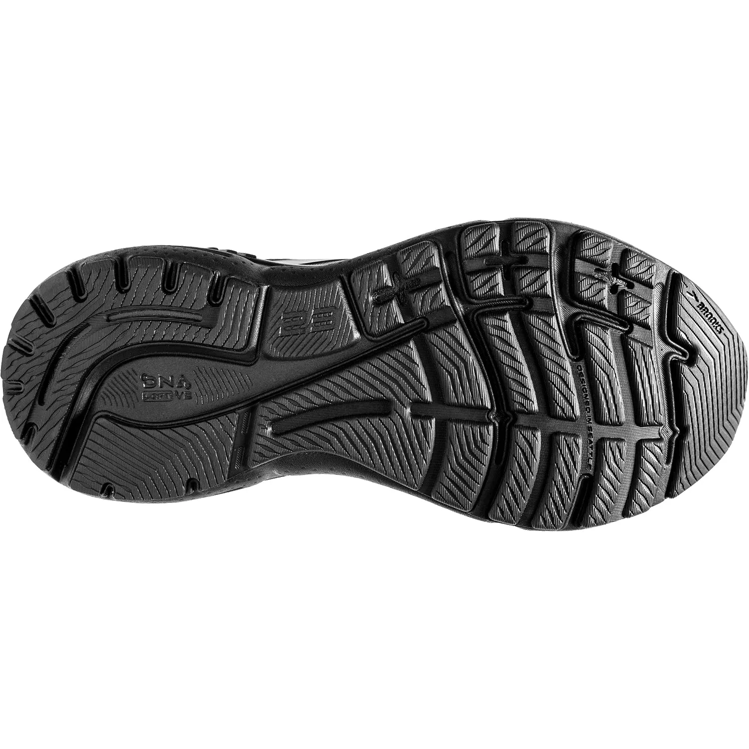 Women's Brooks Adrenaline GTS 23 Black/Ebony Mesh