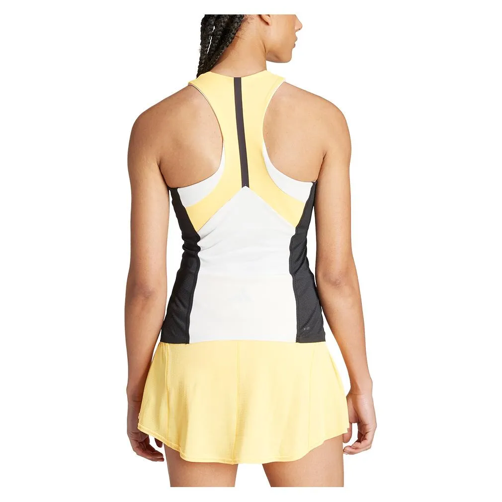 Women's Heat.RDY Y Pro Tennis Tank White and Spark