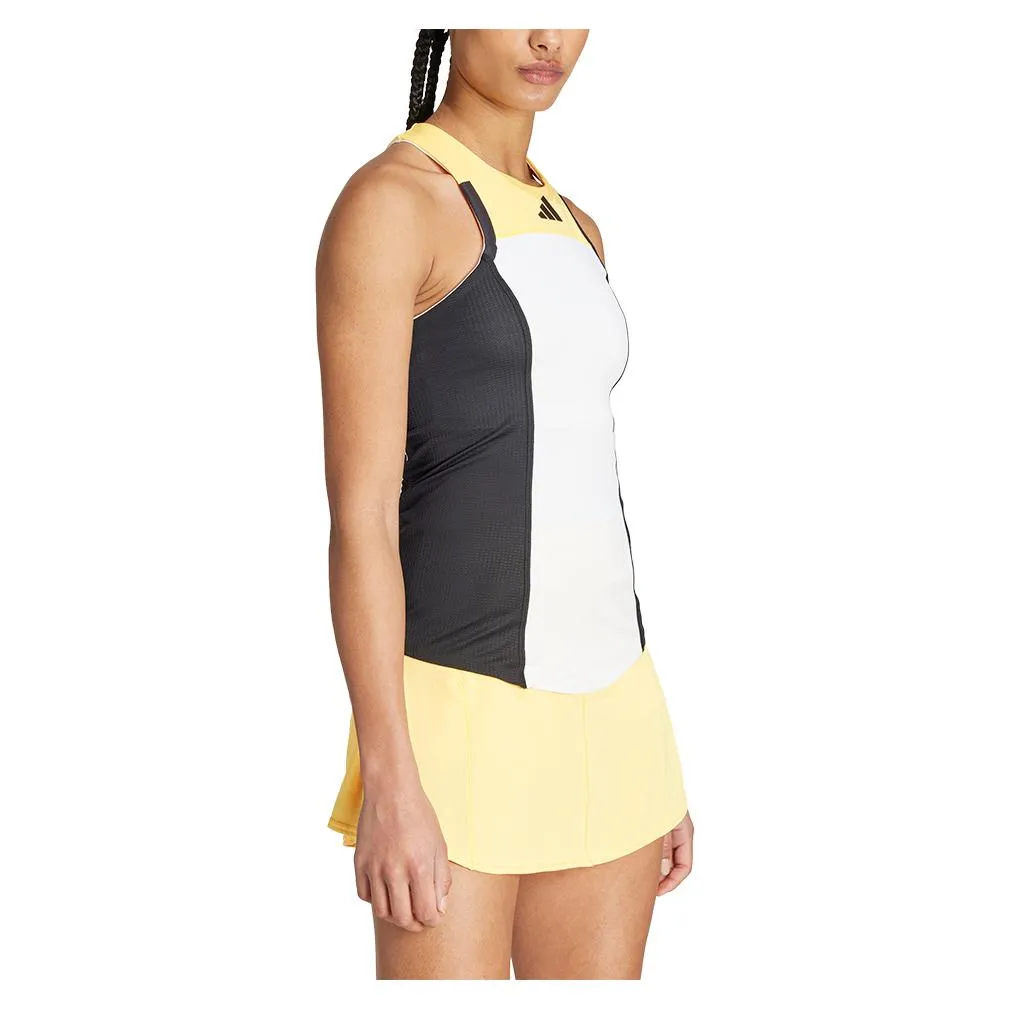 Women's Heat.RDY Y Pro Tennis Tank White and Spark
